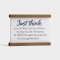 Just Think - Tabletop Plaque