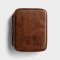 Large Do Justly, Love Mercy Walk Humbly Brown Bible Cover - Micah 6:8