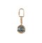 Key Chain-Revolving Israel/Star Of David (Gold Plated) (#4508)