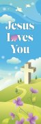 Bookmark-Kids-Easter-Jesus Loves You John 15:13 NIV (Pack of 25)