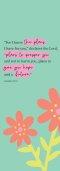 For I Know Bookmark - Pack Of 12