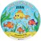 Fish Life Cycle Colour-In Sticker Wheels (Pack of 5)