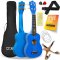 3rd Avenue Soprano Ukulele Pack - Blue