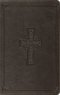ESV Thinline Bible, Red Letter (TruTone, Charcoal, Celtic Cross Design)