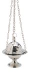 Nickel Plated Thurible H 11 cm