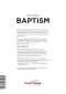 Preparing for Baptism