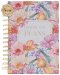 Journal Spiral Pink Floral I Know The Plans Jer. 29:11