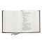 CSB Notetaking Bible, Stained Glass Edition, Amethyst Cloth Over Board