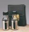 Oil Bottles in Leather Case