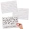 Dry Wipe Lined A4 Whiteboards (Pack of 10)