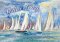 Fathers Day - Boats Postcard - 20 Pk