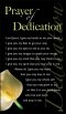 Prayer Card - Prayer Of Dedication