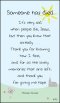 Prayer Card - Someone Has Died