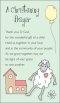 Prayer Card- A Christening Prayer
