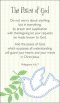 Prayer Card -The Peace Of God