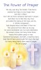 Pack of 20 Prayer Cards - The Power Of Prayer