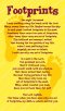 Prayer Card - Footprints