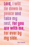 Prayer Card - Lord I Will Lie Down