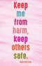 Prayer Card - Keep Me From Harm