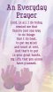 Prayer Card - An Everyday Prayer
