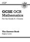 Gcse Maths Ocr Answers For Workbook: Higher