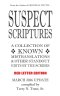 Suspect Scriptures: March 2026 Update