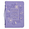 Medium "Hope and Future" Purple Bible Cover - Jeremiah 29:11