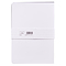 Christian Art Gifts Slim Scripture Notebooks for Women, I Will Give You Rest - Matthew Inspirational Bible Verse Variety, Blue toned Set/3 Medium