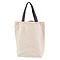 Strength & Dignity Fashion Canvas Tote Bag in White - Proverbs 31:25