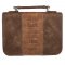 Medium Trust in The Lord, Brown Faux Leather Men's Classic Bible Cover, Proverbs 3:5