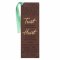 Bookmark-Pagemarker-Trust In The Lord With All Your Heart-Luxleather-Brown