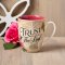 Mug Burgundy/Tan Vintage Trust in the Lord Prov. 3:5