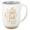 Mug White/Gray Walk by Faith 2 Cor. 5:7