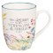 Mug Multi-Floral Lord is my Strength Ps. 28:7