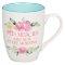 Mug Pink Floral Mercies are New Lam. 3:22-23