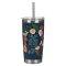 Tumbler w/straw SS Navy Trust in the Lord Prov. 3:5