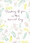 Thinking Of You On This Special Day - Standard Card