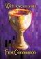 With Love On First Communion - Standard Card Gloss (6 Pack)
