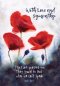With Love And Sympathy - Standard Card Textured (6 Pack)