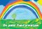 On Your Confirmation - Rainbow Std CardGloss (6 Pack)