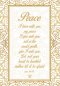 Peace - Std Card Gloss (6 Pack)