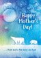 Mothers Day - Polar Bears Std Card Textured (6 Pack)