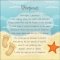 Footprints - Card - Seaside