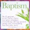 Baptism - Any One Who Belongs - Sq Card