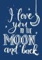 To The Moon - Love Foil Textured Std