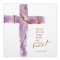 Wall Plaque-Trust in the Lord with all your Heart-Pink (5" Sq.)