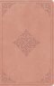 ESV Giant Print Value Personal Size Bible (TruTone, Blush Rose, Fleur-de-lis Design)