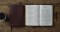 ESV Large Print Thinline Bible, Red Letter (TruTone, Mahogany)