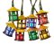 80 LED Retro Lantern Light Set with Timer