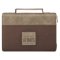 Bible Cover Fashion Two-tone Brown I Am With You Always Matt. 28:20